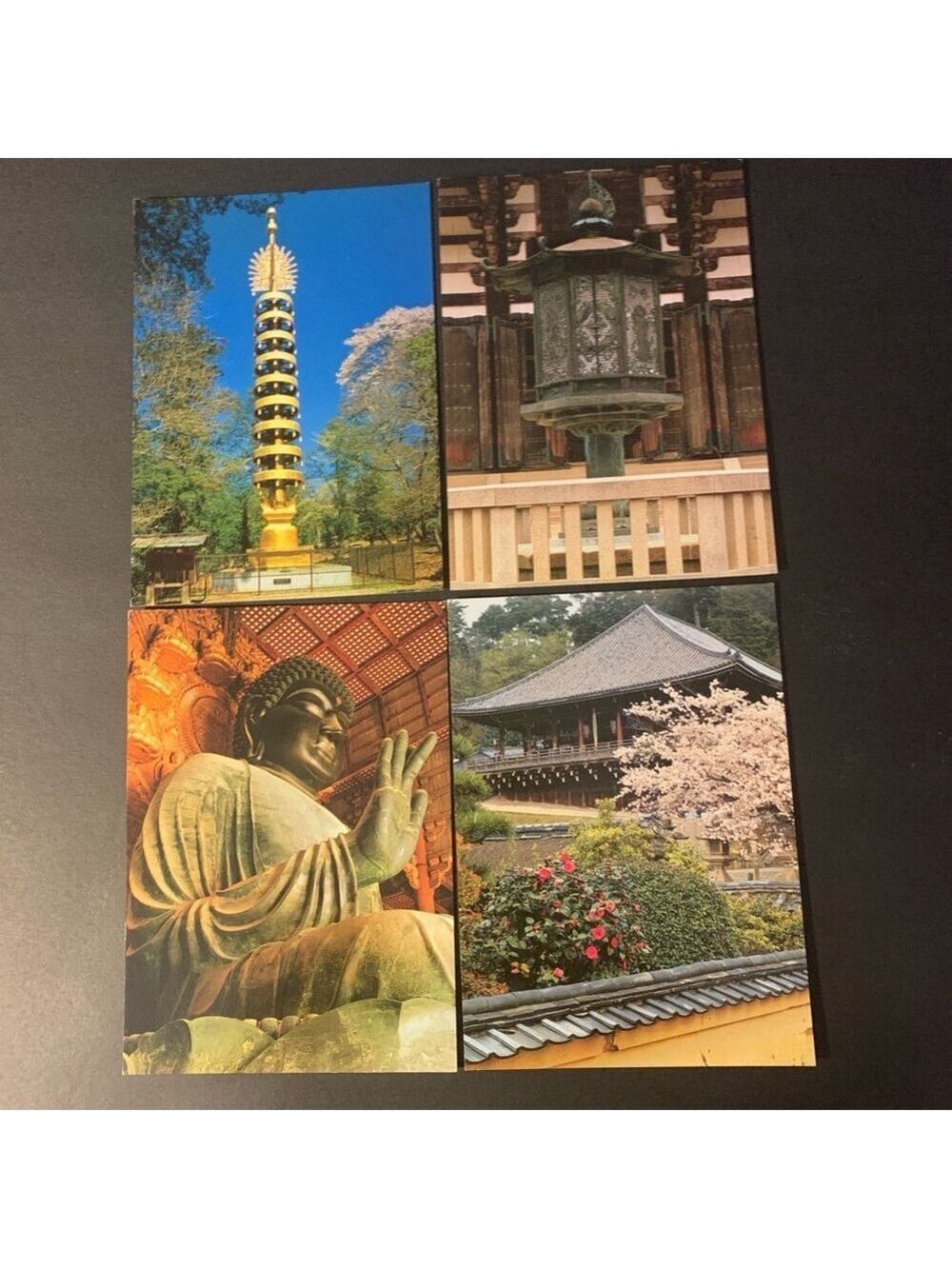 Unused postcards from Japanese landmarks